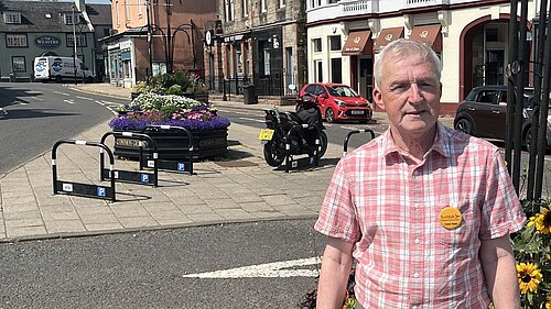David Glennie in Strathaven
