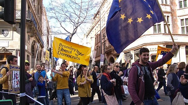 Save the Human Rights Act Brexit rally 2019